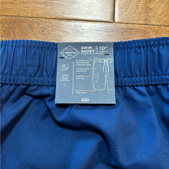 St John's bay men's swim trunks size 3xl new - Picture 3 of 4